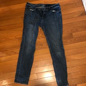 Ann Taylor Loft Petite size 6 jeans curvy skinny
